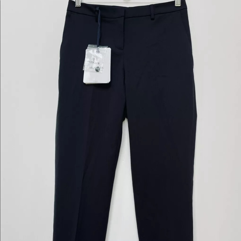 NWT Moncler Wool Blend Slim Leg Pants 42 US 6